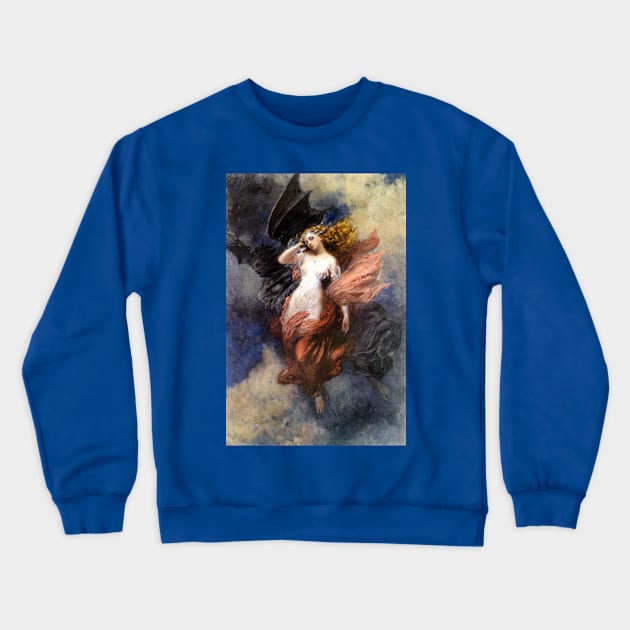 Death and the Maiden - George Clark Stanton Crewneck Sweatshirt by forgottenbeauty